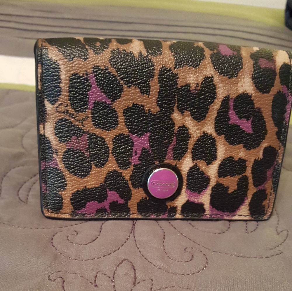 Small coach wallet for ID/credit cards